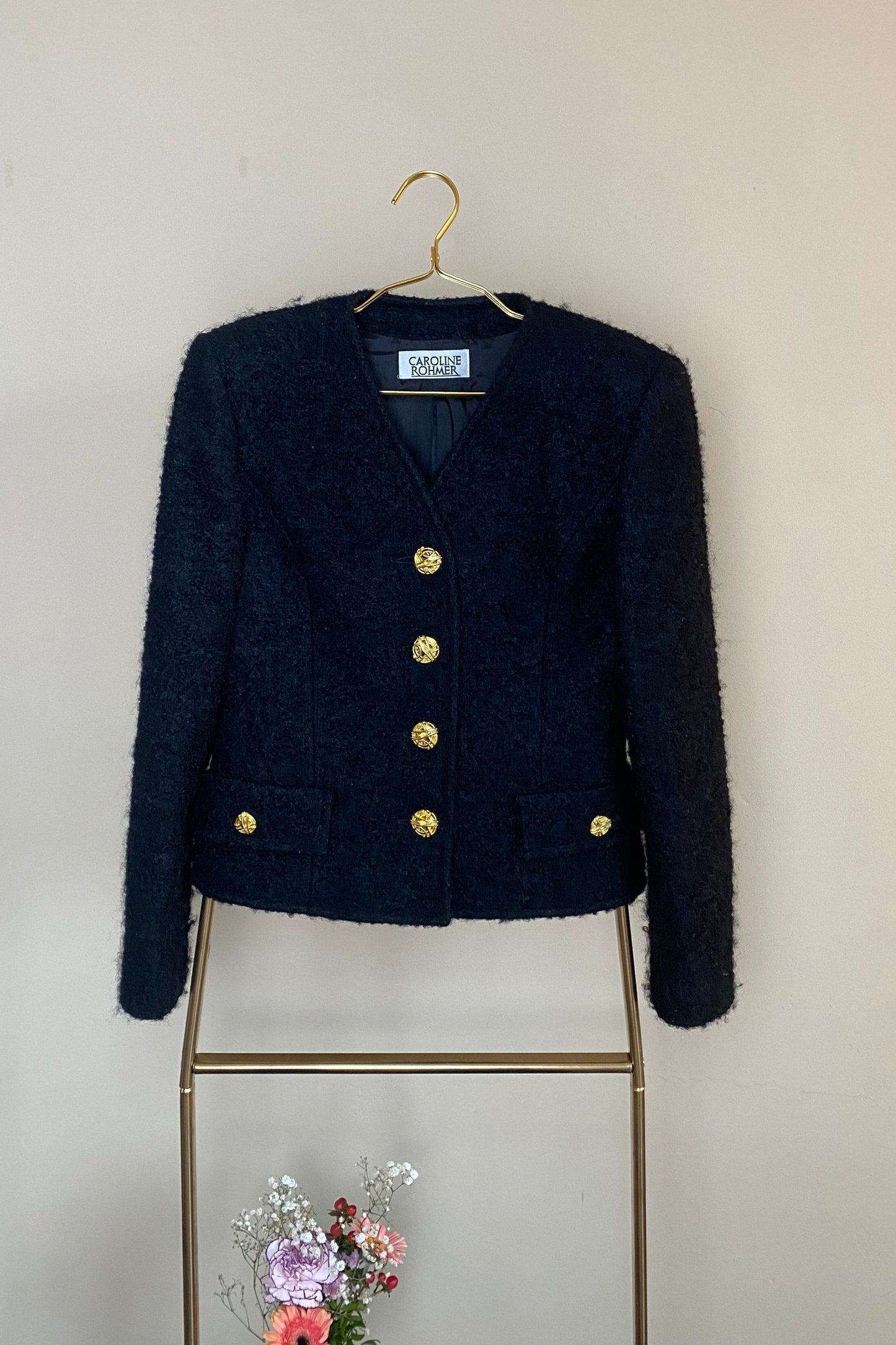 Caroline Rohmer Tweed Blazer