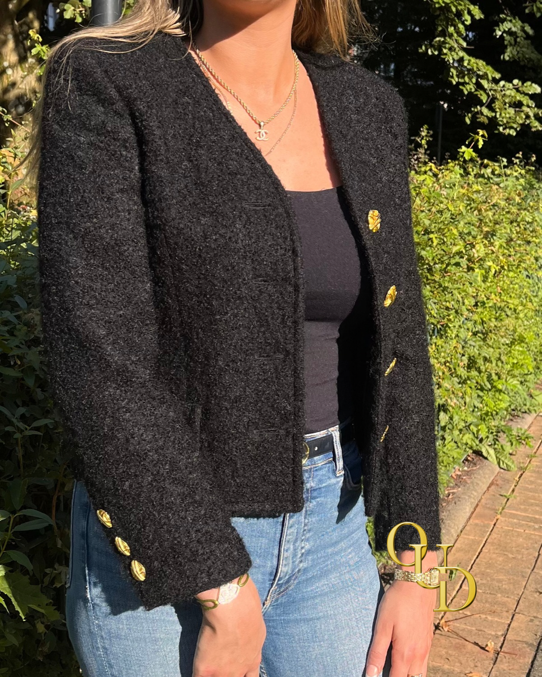 Caroline Rohmer Tweed Blazer